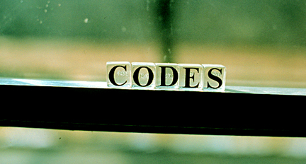 Letter Dies: Codes