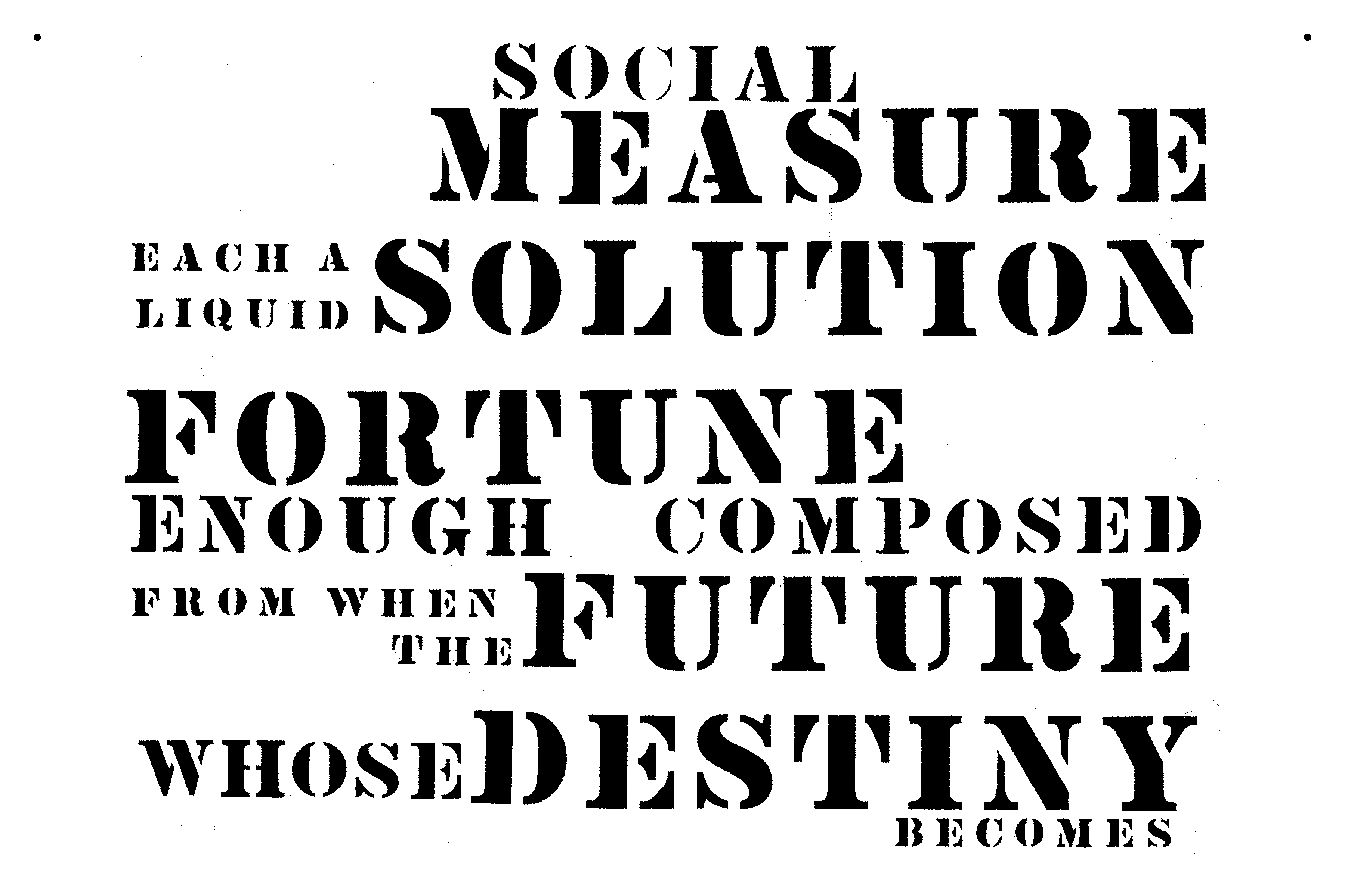 Measure Solution Fortune Future Destiny